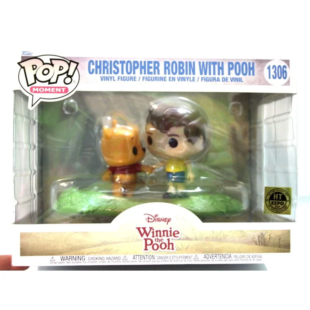 Funko Pop Moments Disney Christopher Robin Winnie Pooh Hot Topic Exclusive Fig